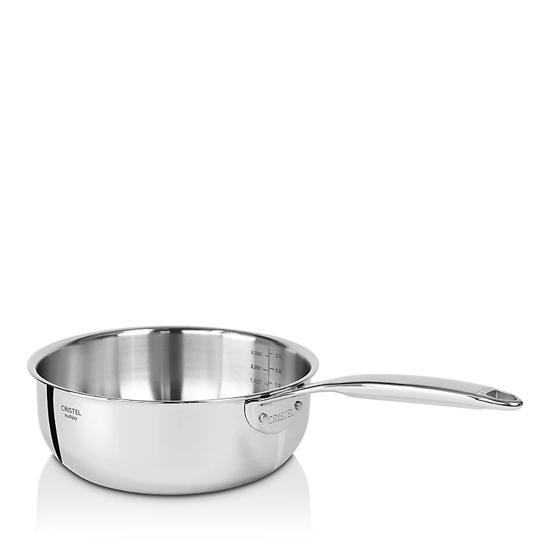 Cristel Castel Pro Ultraply 2.5 Qt. Saucepan