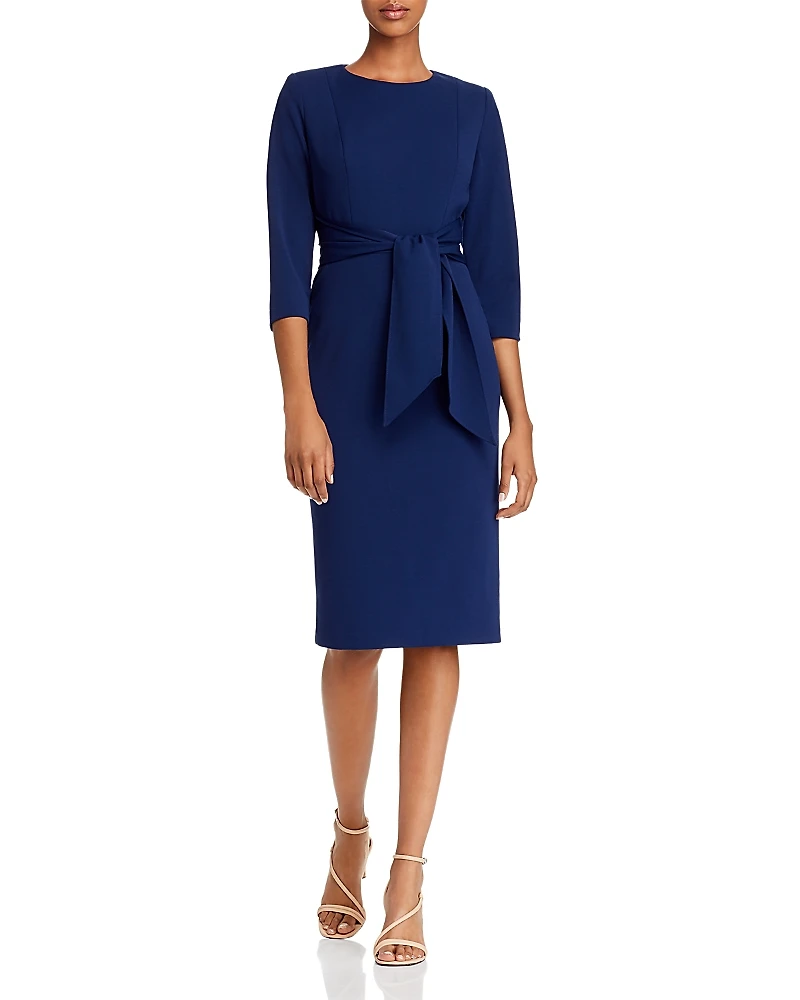 Adrianna Papell Tie-Waist Dress