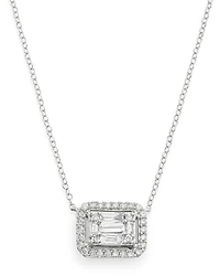Bloomingdale's Fine Collection Diamond Mosaic Pendant Necklace
