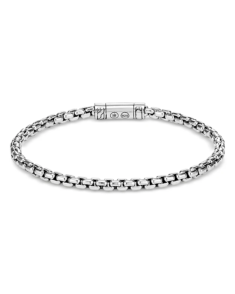 John Hardy Sterling Silver Classic Chain Box Chain Bracelet