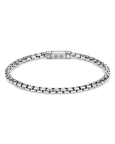 John Hardy Sterling Silver Classic Chain Box Chain Bracelet