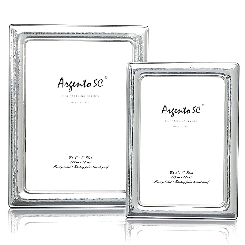 Argento Hammered Frame