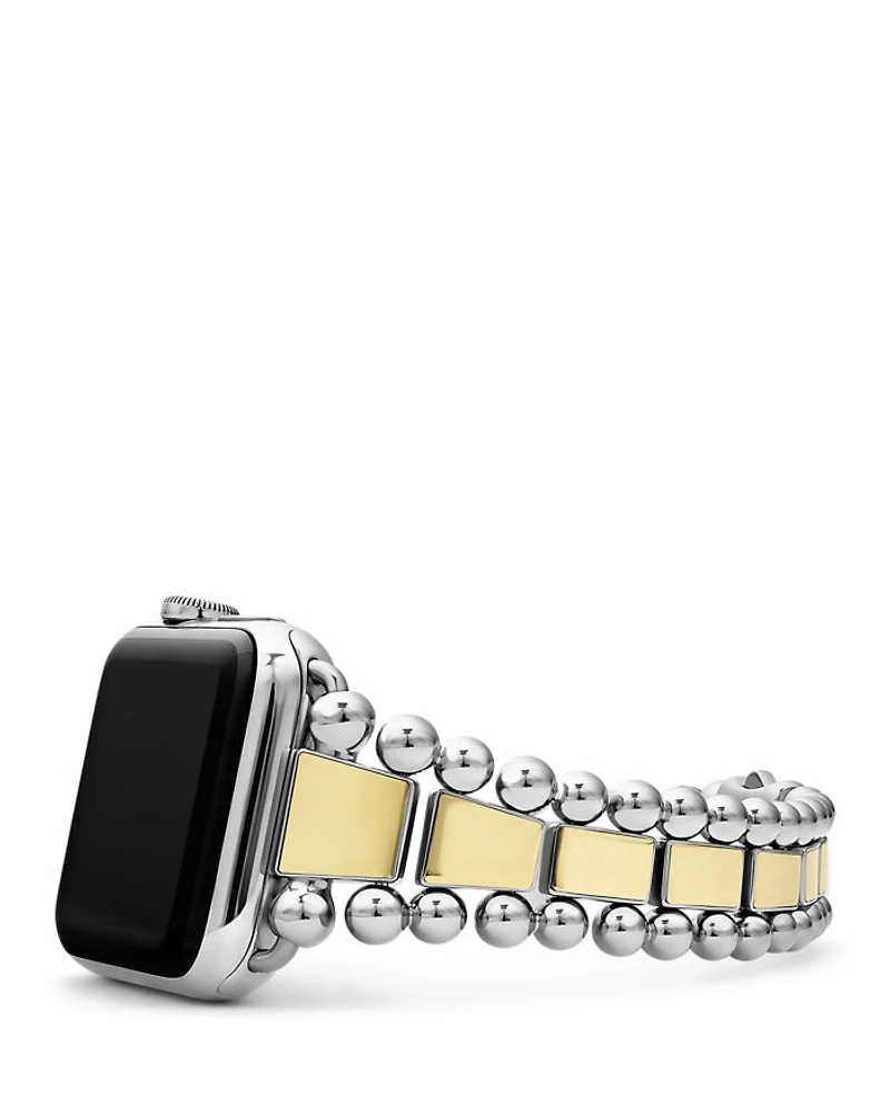 Smart Caviar Stainless Steel 18K Gold Apple™ Watch Bracelet