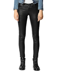 Zadig & Voltaire Phlame Crinkled-Leather Pants