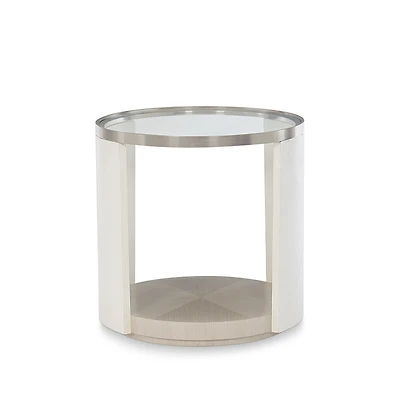 Bernhardt Axiom Round Chairside Table