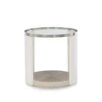 Bernhardt Axiom Round Chairside Table