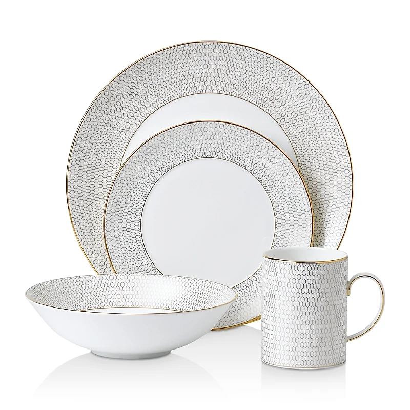 Wedgwood Gio Gold 4-Piece Place Setting