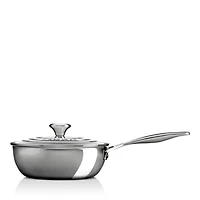 Stainless Steel 2-Qt. Saucier with Lid