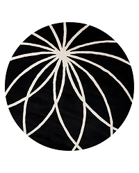 Livabliss Forum Fm-7072 Round Area Rug, 8' x 8'