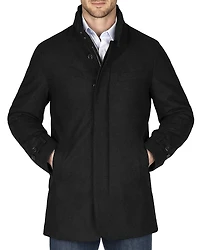 Norwegian Wool Stretch Down Filled Car Coat