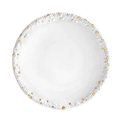 L'Objet Haas Mojave Dinner Plate with Gold Accents