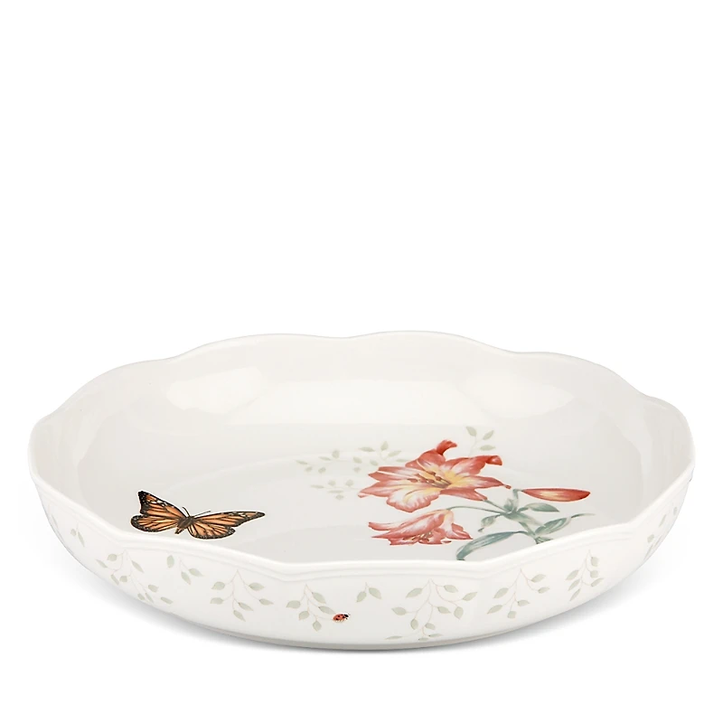 Lenox Butterfly Meadow Low Serve Bowl