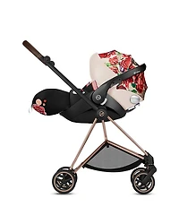 Cloud Q Infant Car Seat with SensorSafe in Spring Blossom