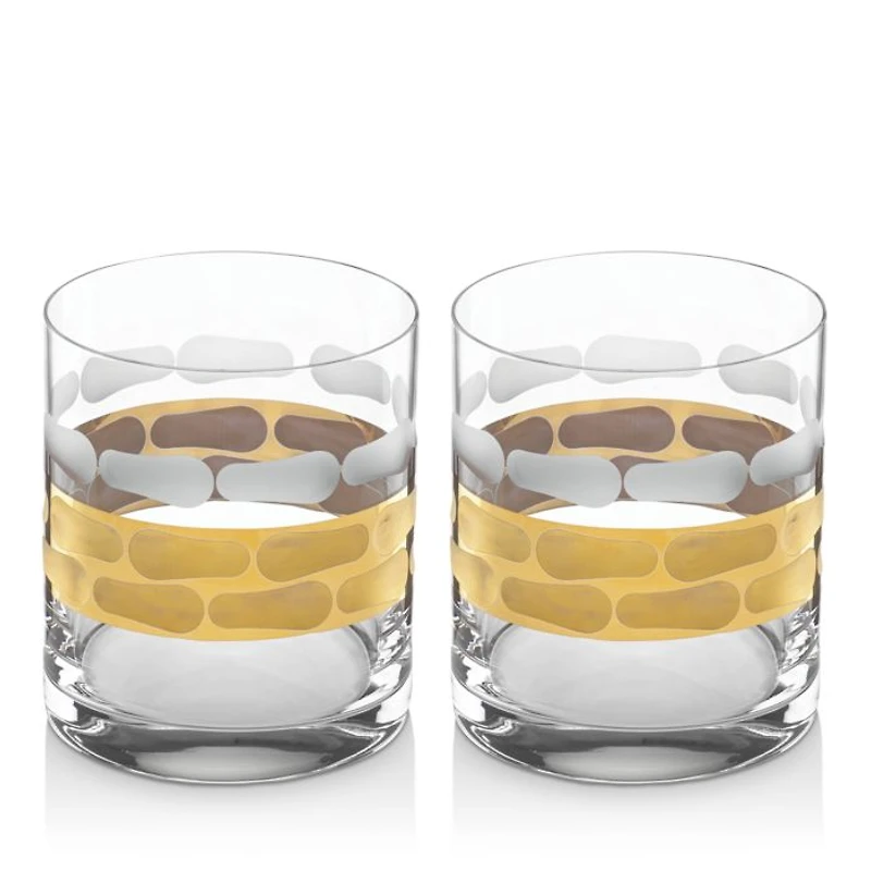 Truro Double Old Fashioned Glass Set of 2