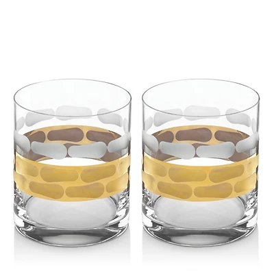 Truro Double Old Fashioned Glass Set of 2