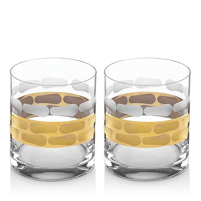 Michael Wainwright Truro Double Old Fashioned Glass Set of 2