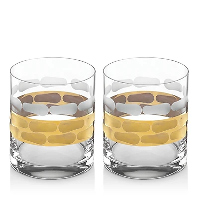 Michael Wainwright Truro Double Old Fashioned Glass Set of 2