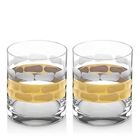 Michael Wainwright Truro Double Old Fashioned Glass Set of 2