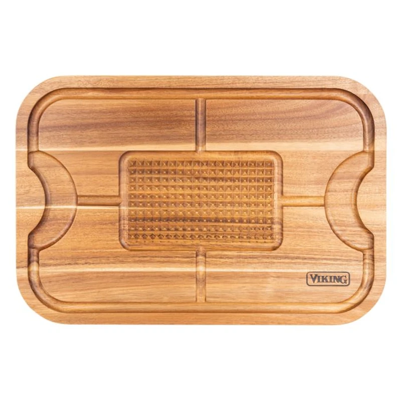 Acacia Board and 3 Pc. Carving Set