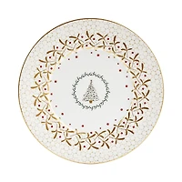 Bernardaud Noel Blanc Salad Plate