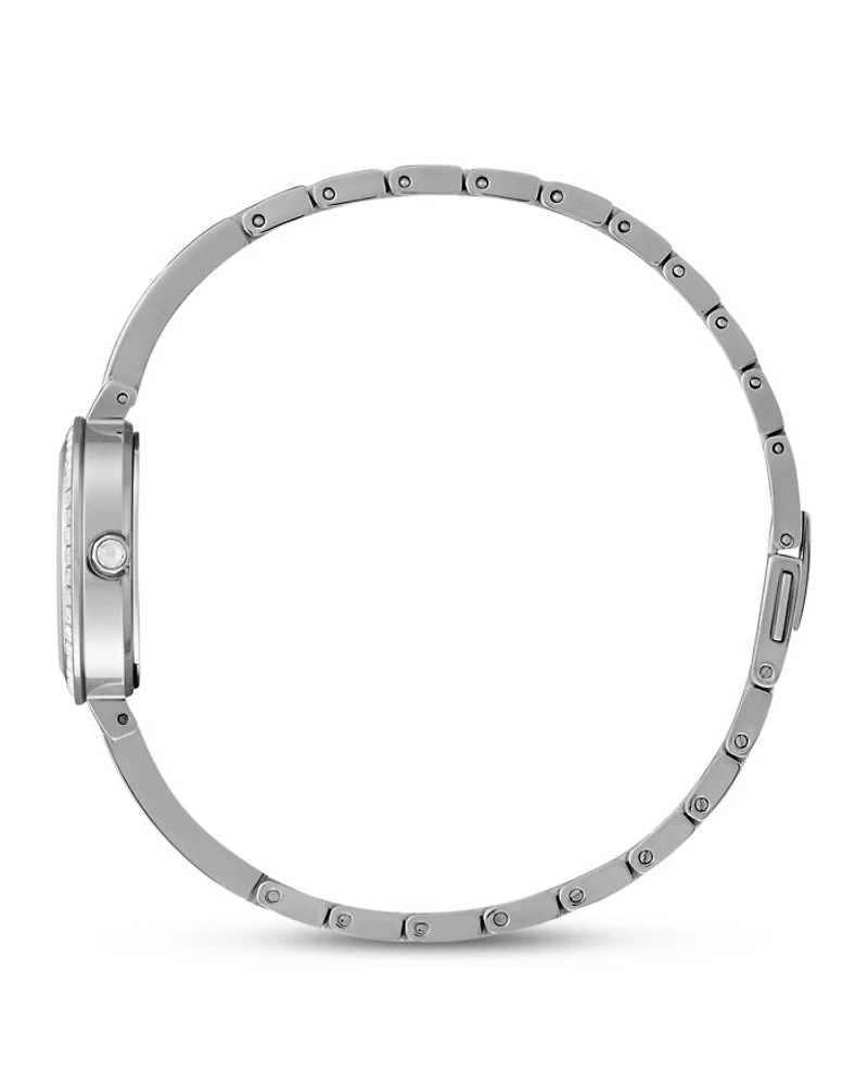 Eco Drive Silhouette Crystal Watch