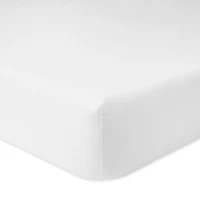 Yves Delorme Triomphe Cotton Fitted Sheet, Twin