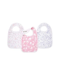 Aden and Anais 3 Pk. Classic Snap Bibs
