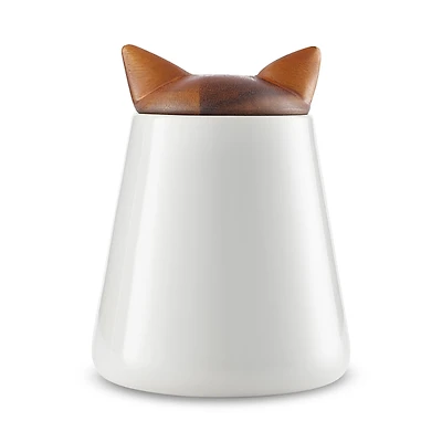 Nambe Cat Treat Jar