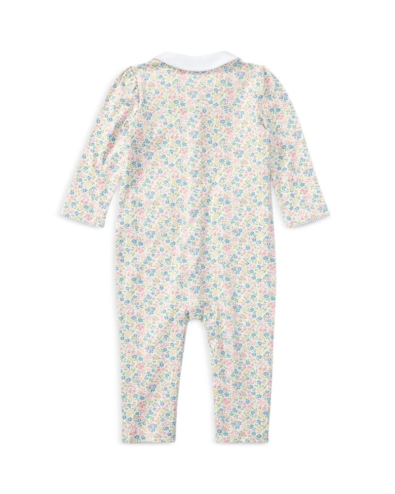 Girls' Floral Coverall - Baby