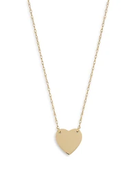 Moon & Meadow 14K Yellow Gold Heart Pendant Necklace