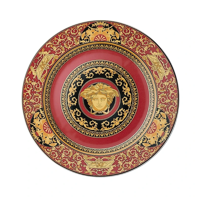 Rosenthal Meets Versace Medusa Red Service Plate, 12