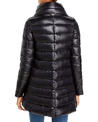 Amelia Stand Collar Down Puffer Coat