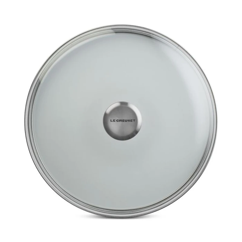 11" Glass Lid with Stainless Steel Knob