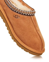 Men's Tasman Suede & Shearling Slippers