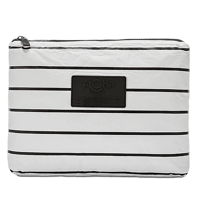 Aloha Collection Pinstripe Mid Pouch