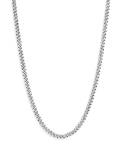 John Hardy Sterling Silver Curb Chain Necklace 3mm, 24