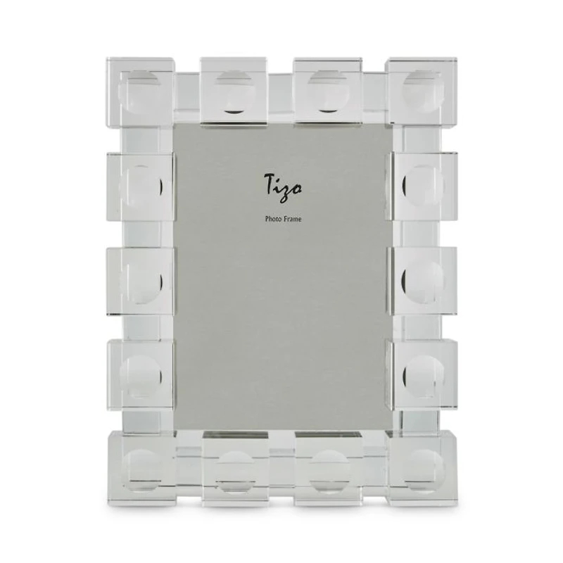 Clear Cubes Crystal Glass Frame Collection