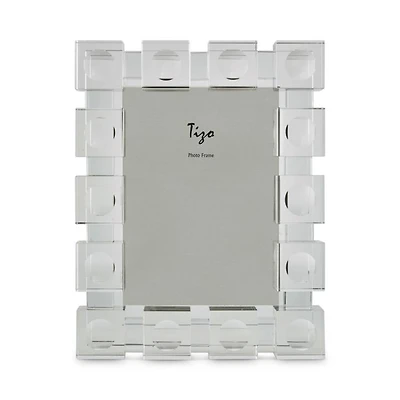 Clear Cubes Crystal Glass Frame Collection