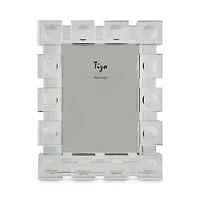 Clear Cubes Crystal Glass Frame Collection