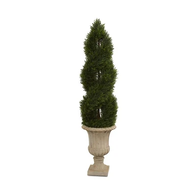 5' Double Pond Cypress Artificial Plant