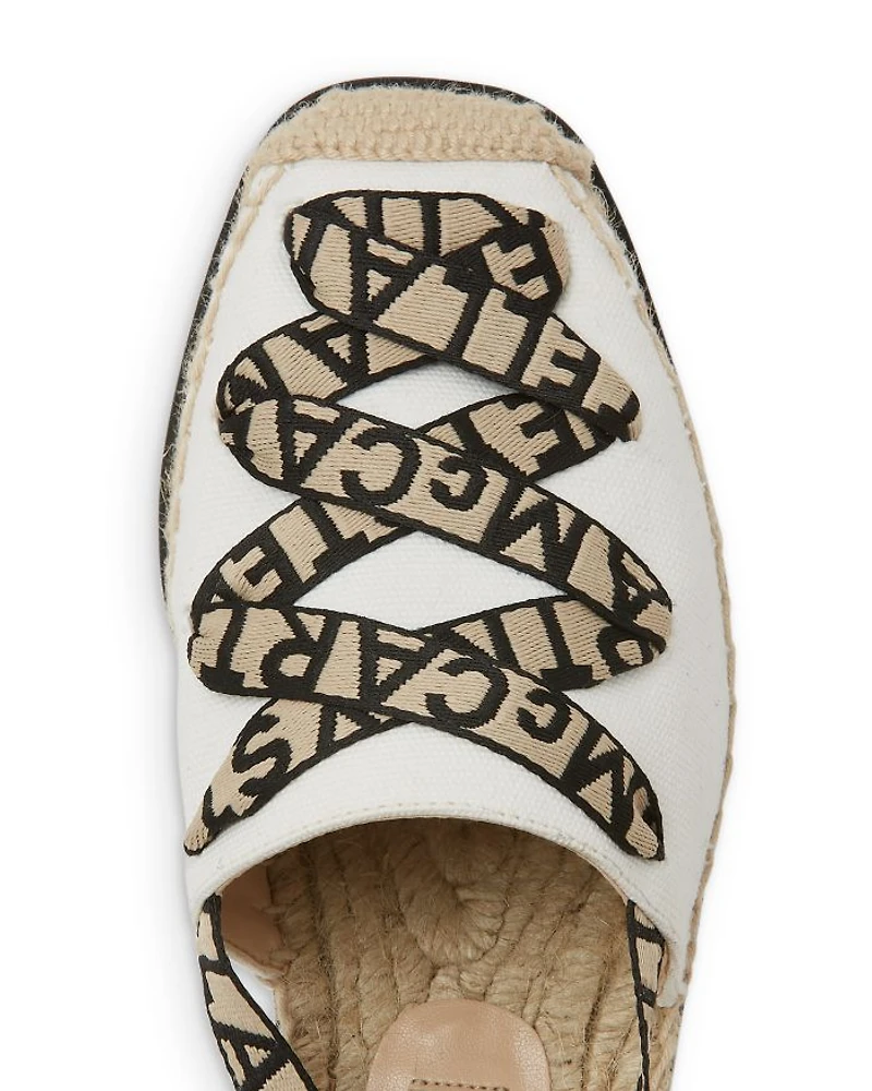 Women's Gaia Platform Ankle Wrap Espadrilles