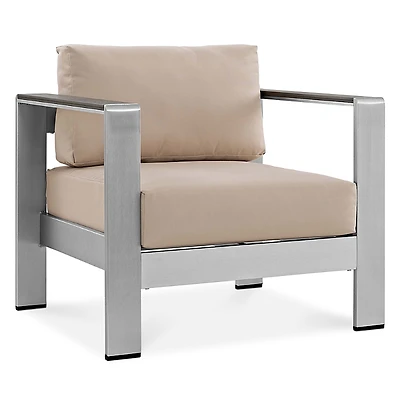 Modway Shore Outdoor Patio Aluminum Armchair