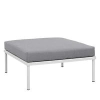 Modway Harmony Outdoor Patio Aluminum Ottoman