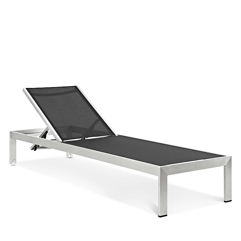 Modway Shore Outdoor Patio Aluminum Mesh Chaise