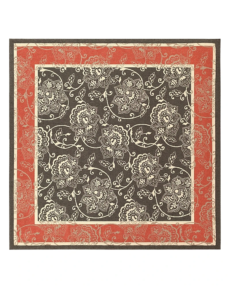 Livabliss Alfresco Alf B Square Area Rug, 7'3 x 7'3