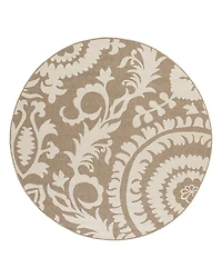 Livabliss Alfresco Alf D Round Area Rug