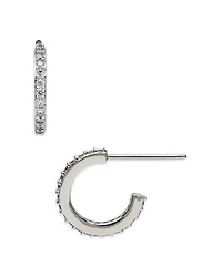 Pavé Hoop Earrings