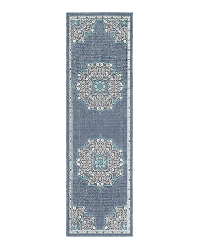 Livabliss Alfresco Alf-m Runner Area Rug, 2'5 x 7'10