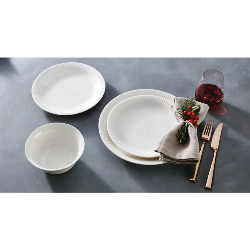 Profile 4-Piece Dinner Plate Set