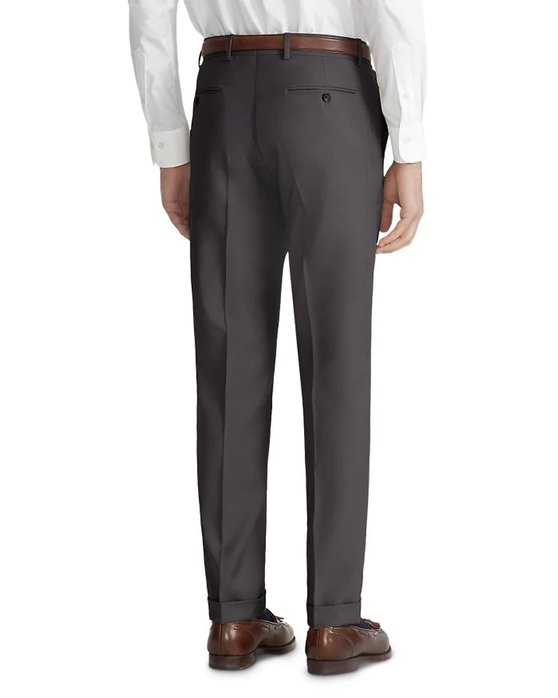 Slim Fit Wool Twill Trousers